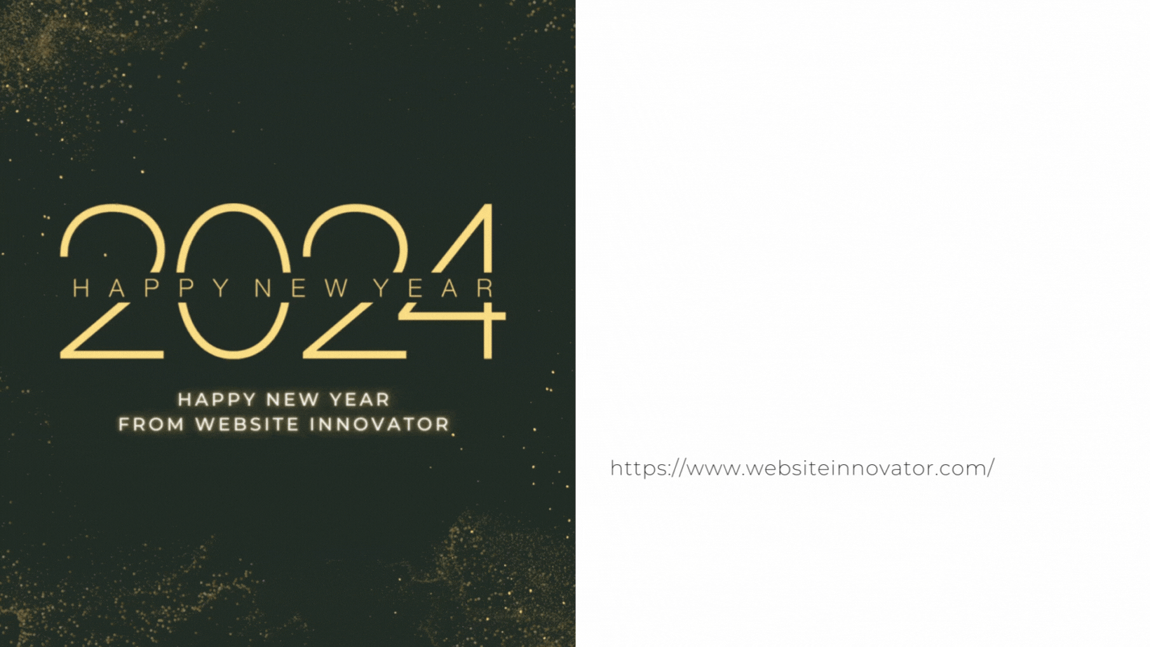 Celebrating New Beginnings: A Heartfelt New Year Wish from Website Innovator