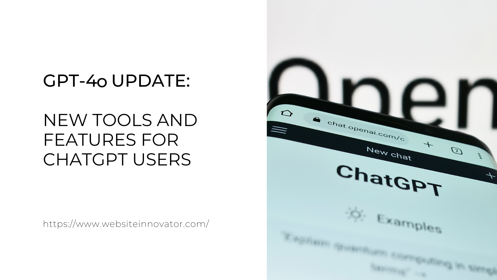 GPT-4o Update: New Tools and Features for ChatGPT Users